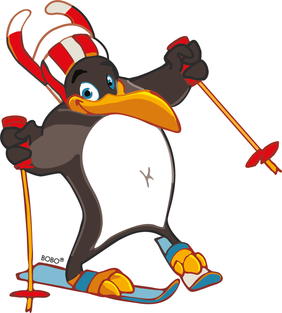 Illustration of BOBO the penguin cornering